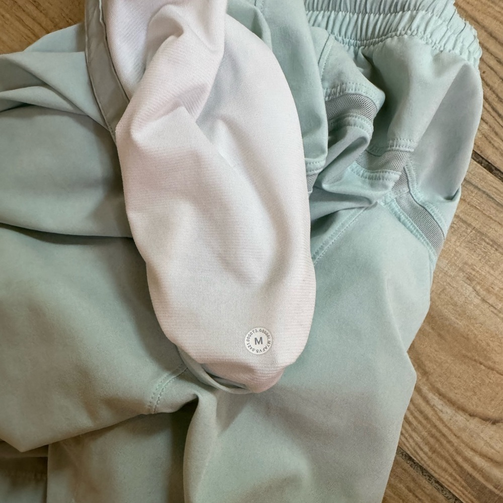 lululemon athletica Mint Green Athletic Shorts - Picture 5 of 6